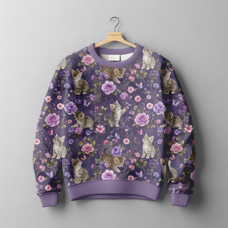 Merinoull Jersey Blomsterkatt