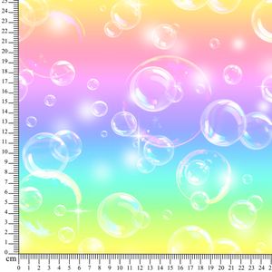 Hovedbilde French terry Regnbobler