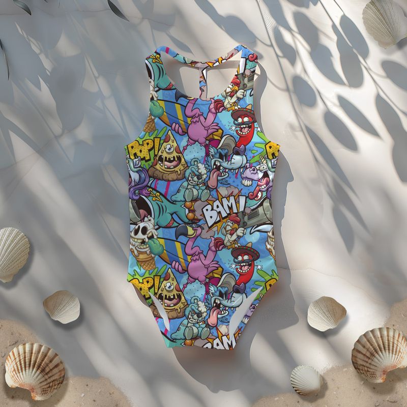 Swim-lycra - Cartoon