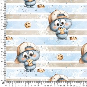 Hovedbilde Merino/Bambus French Terry Sm&aring;kjeksen