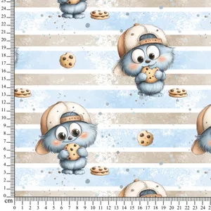 Hovedbilde Merino/Bambus French Terry Sm&aring;kjeksen