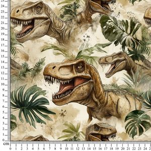Hovedbilde Merino/Bambus French Terry T-Rex
