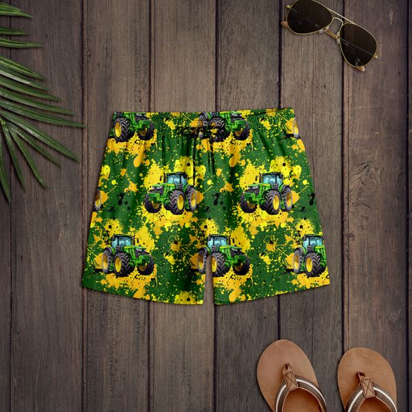 Boardshort-stoff Traktor Splash