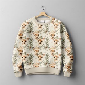 Hovedbilde French terry Pinegl&oslash;tt