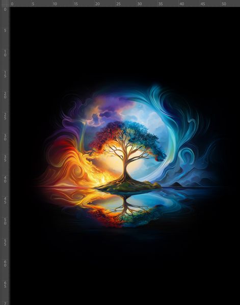 Jersey panel Livets Tre, str L, XL